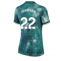 Maglie da calcio Tottenham Hotspur Brennan Johnson #22 Terza Maglia Femminile 2024-25 Manica Corta